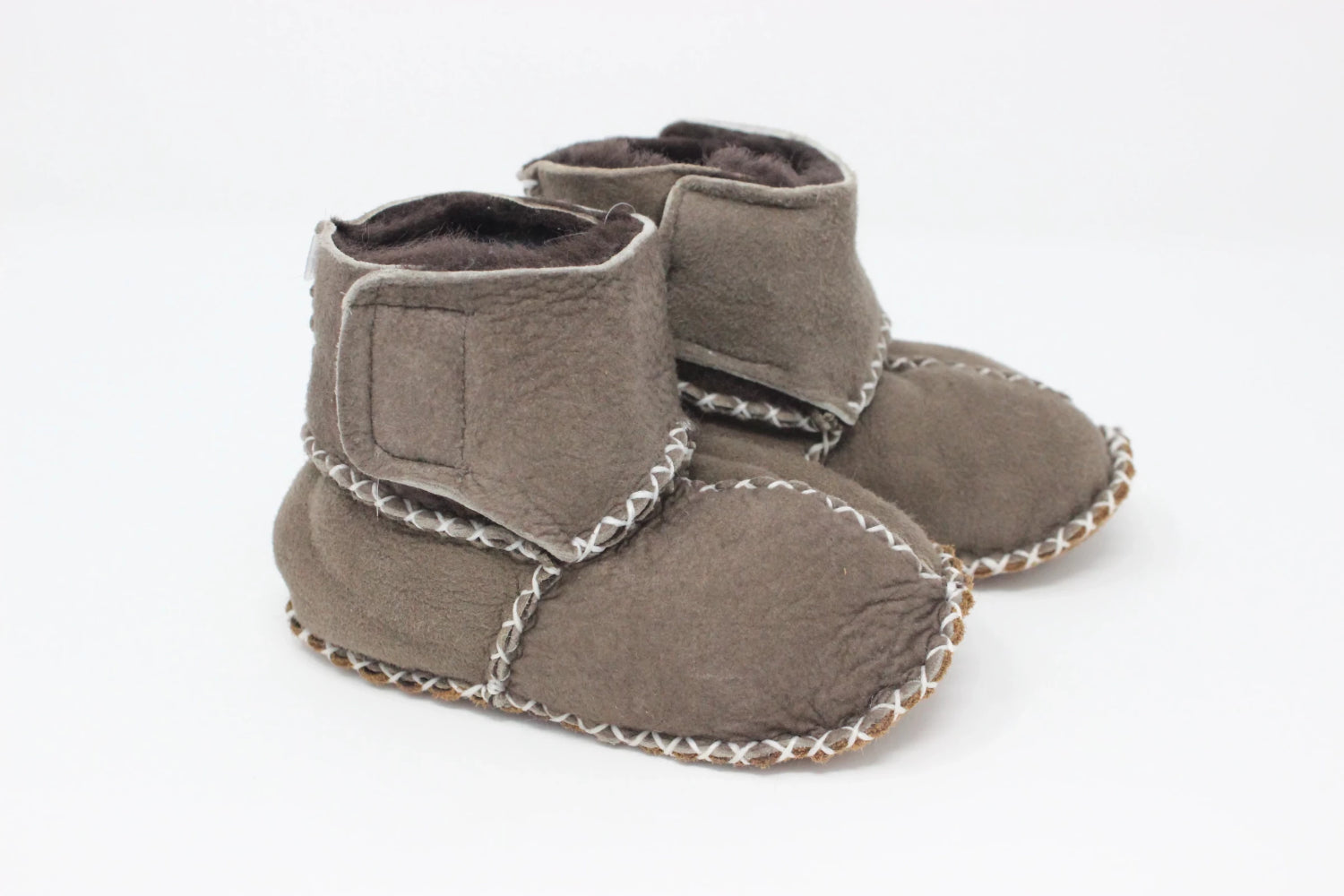 Cozy Toez Ash Brown Leather Strap